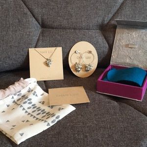 Chan Luu earring and necklace set